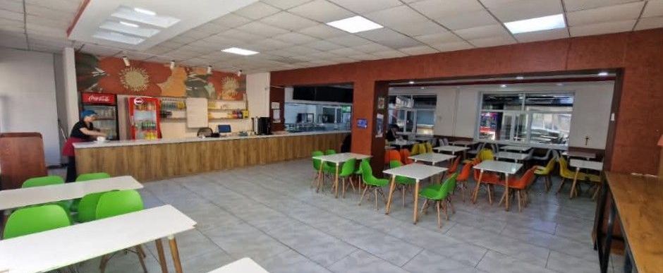 Serving counter