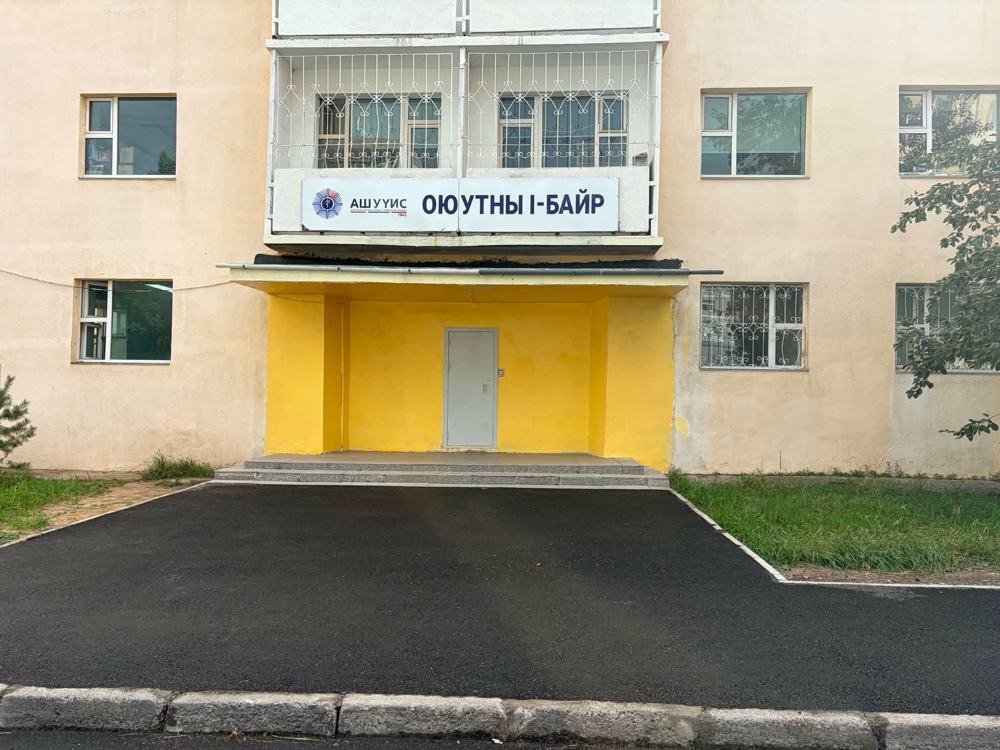 Entrance of dormitory 1