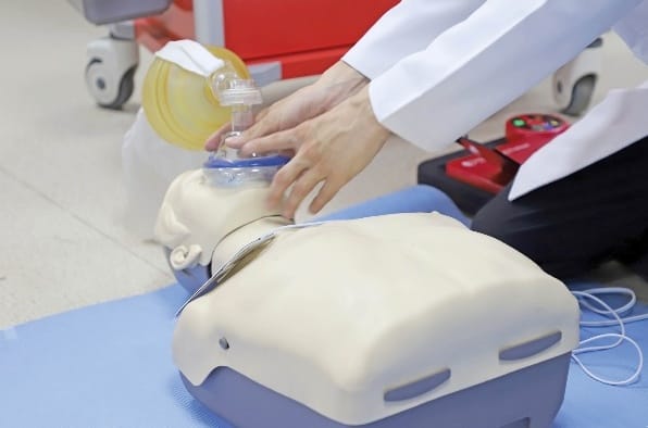 CPR practice